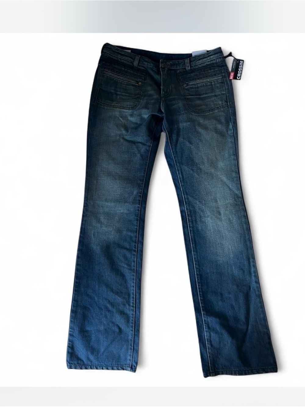 Diesel Women's Dark Blue Bootcut Jeans